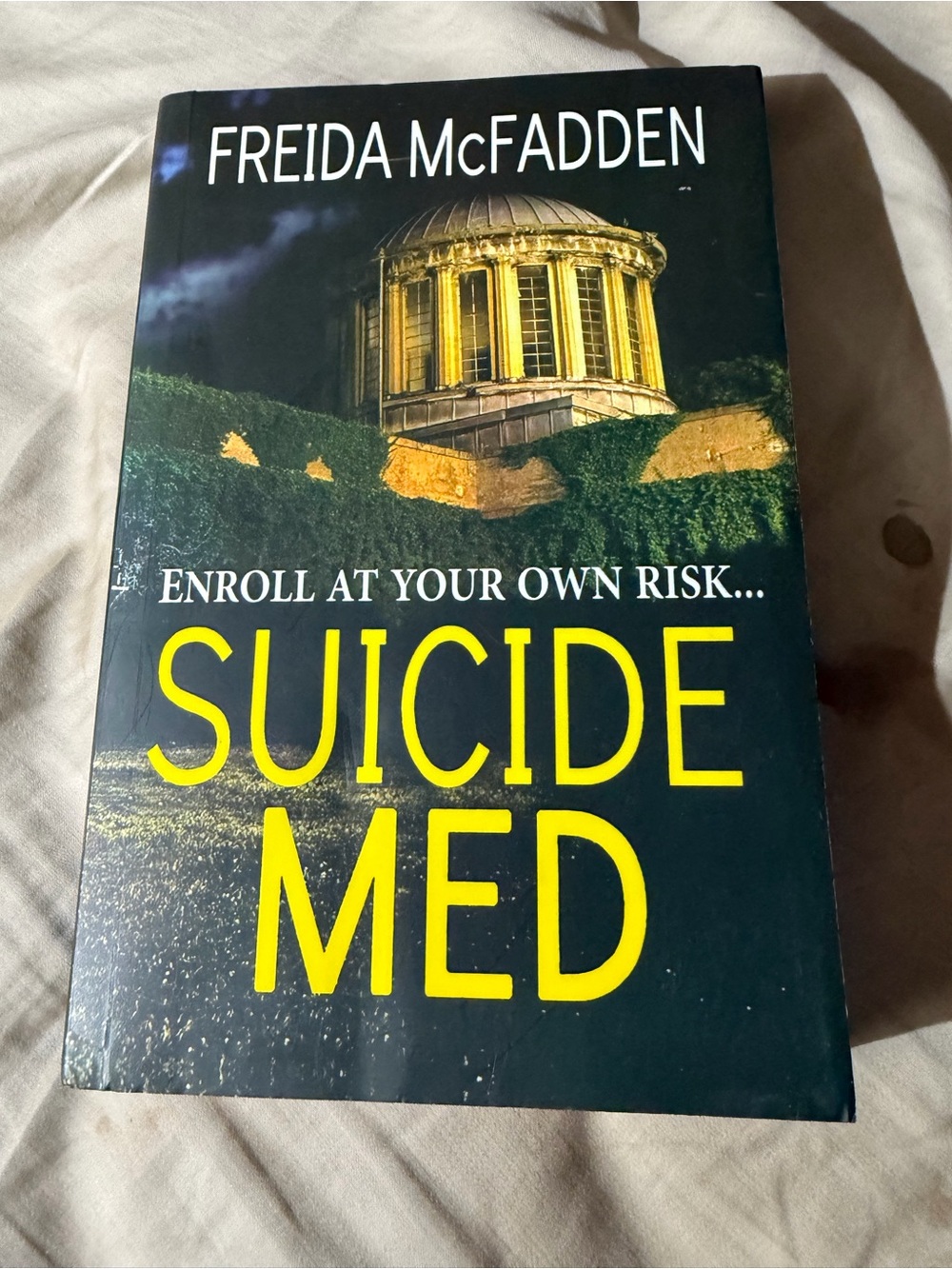 'Suicide Med' Book - Black and Yellow Cover